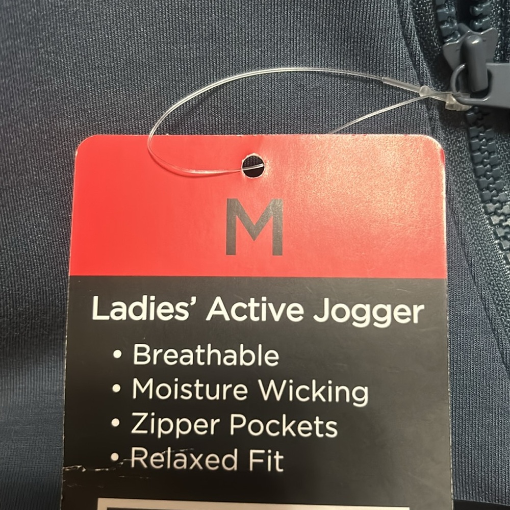 Kirkland Signature Ladies Active Joggers Blue Size L NWT - Picture 7 of 8